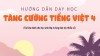 Lớp 4: Hướng dẫn dạy học: Tăng cường Tiếng Việt 4