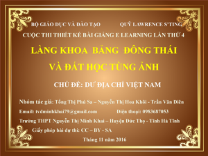 Làng Khoa Bảng Đông Thái và Đất học Tùng Ảnh