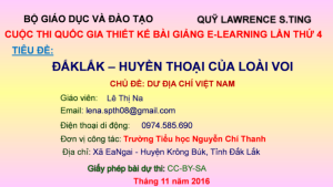 Đăk Lăk - Huyền thoại của loài Voi