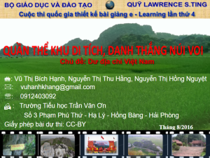 Quần thể khu di tích danh thắng Núi voi