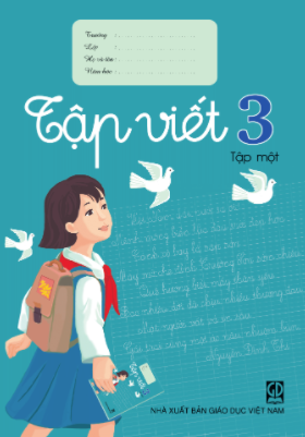 Tập viết 3 - Tập một (NXB Giáo dục Việt Nam)
